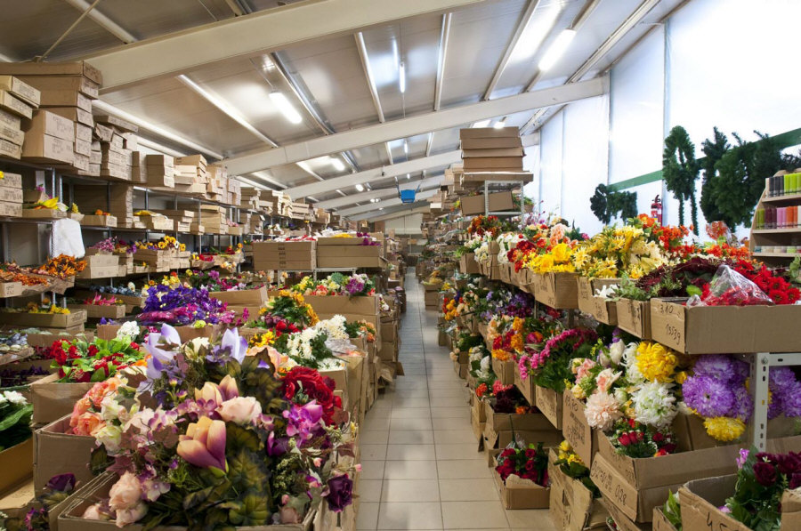 KROKUS Оптова подарунок прикраси штучні квіти вирізати стрічки флористичні вироби Білосток 01